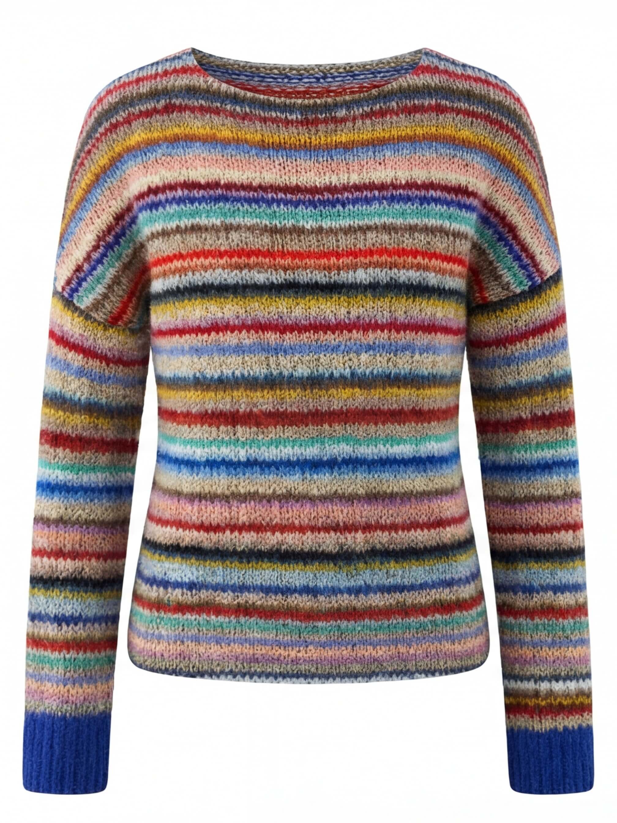 Damen Strickpullover – Bunt, gemütlich & einzigartig