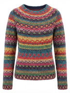 Damen Strickpullover – Bunt, gemütlich & einzigartig