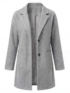 Damen Wollmantel – Lang, Elegant & Zeitlos