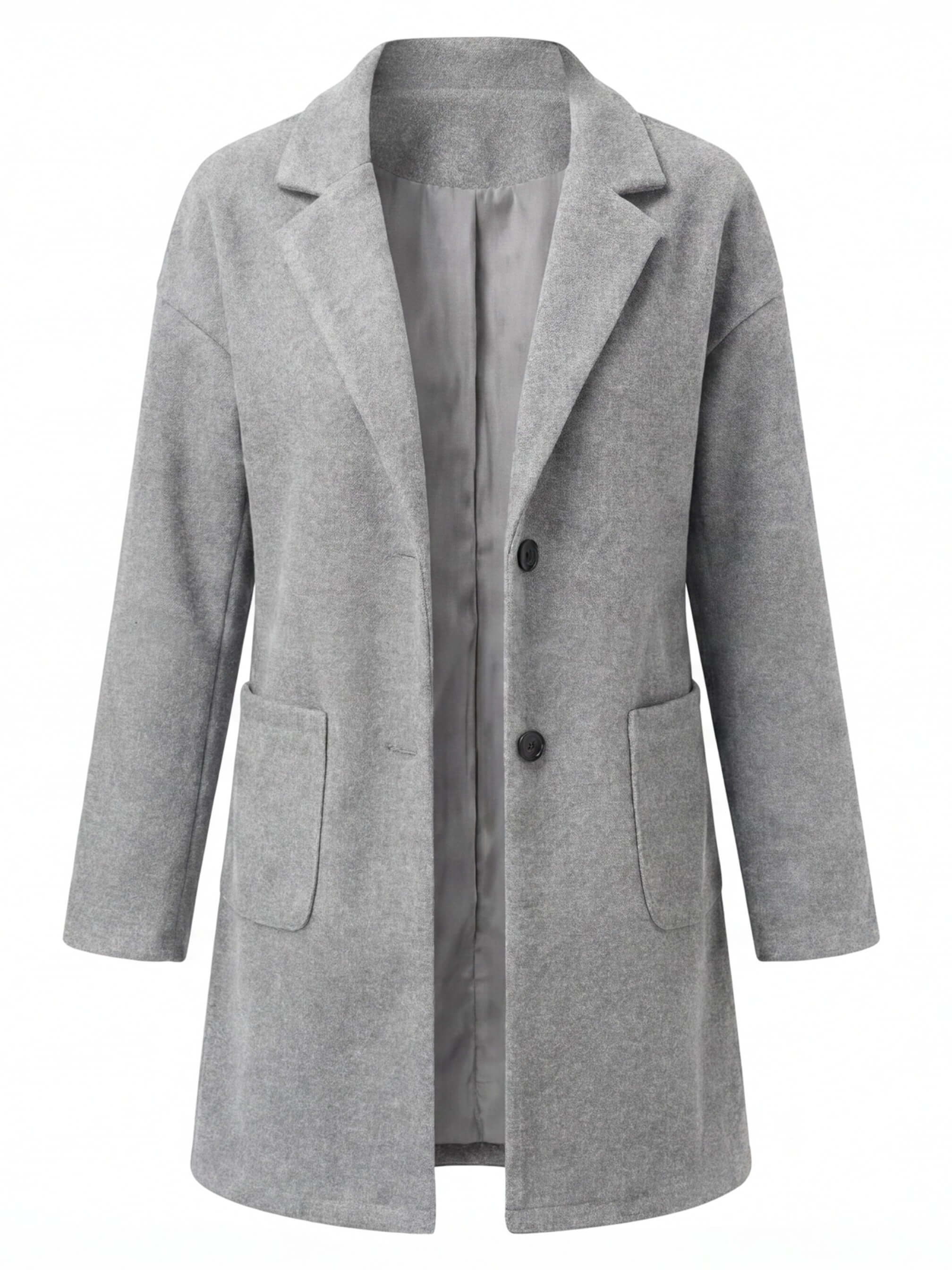 Damen Wollmantel – Lang, Elegant & Zeitlos