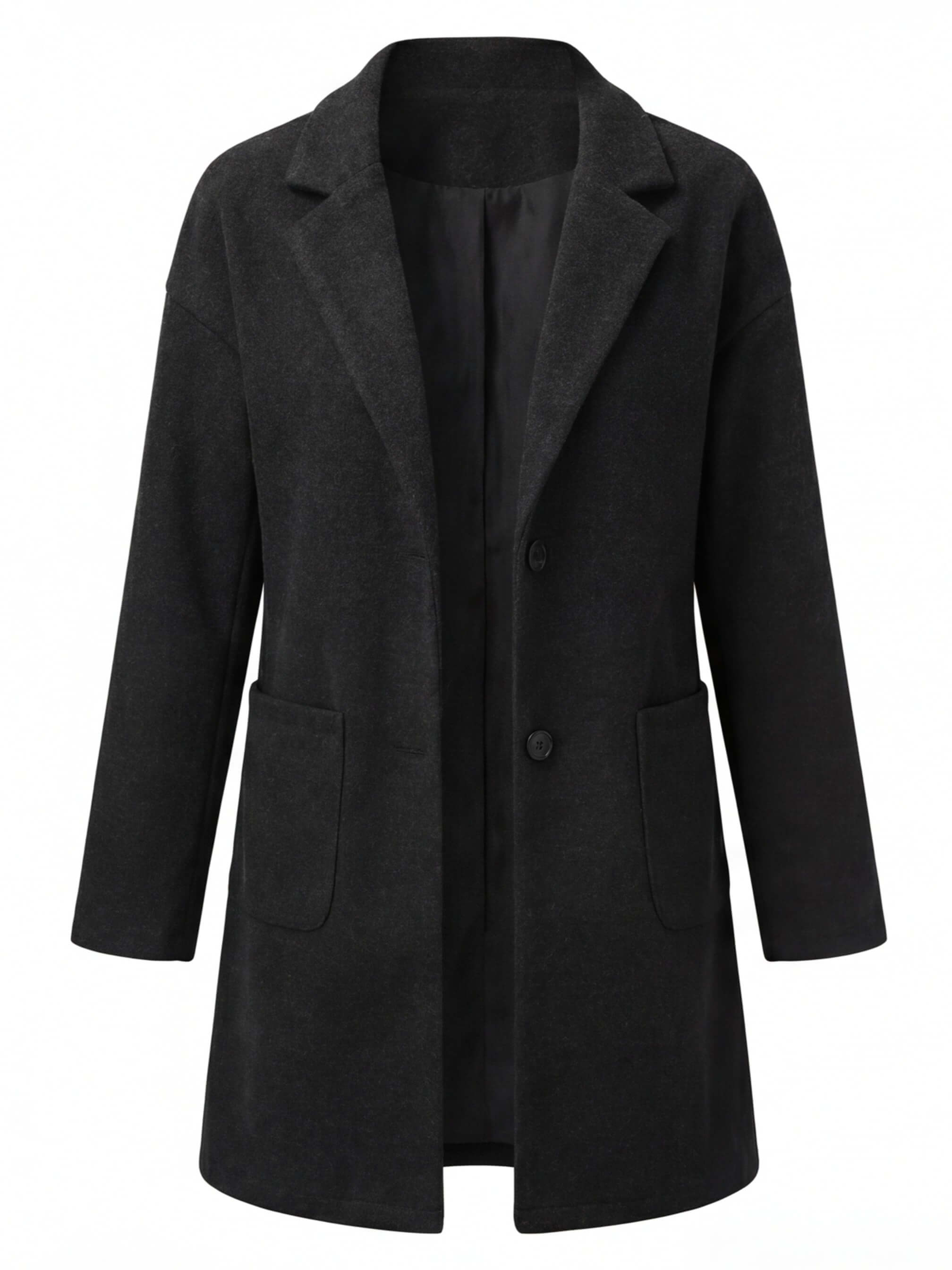 Damen Wollmantel – Lang, Elegant & Zeitlos