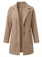 Damen Wollmantel – Lang, Elegant & Zeitlos