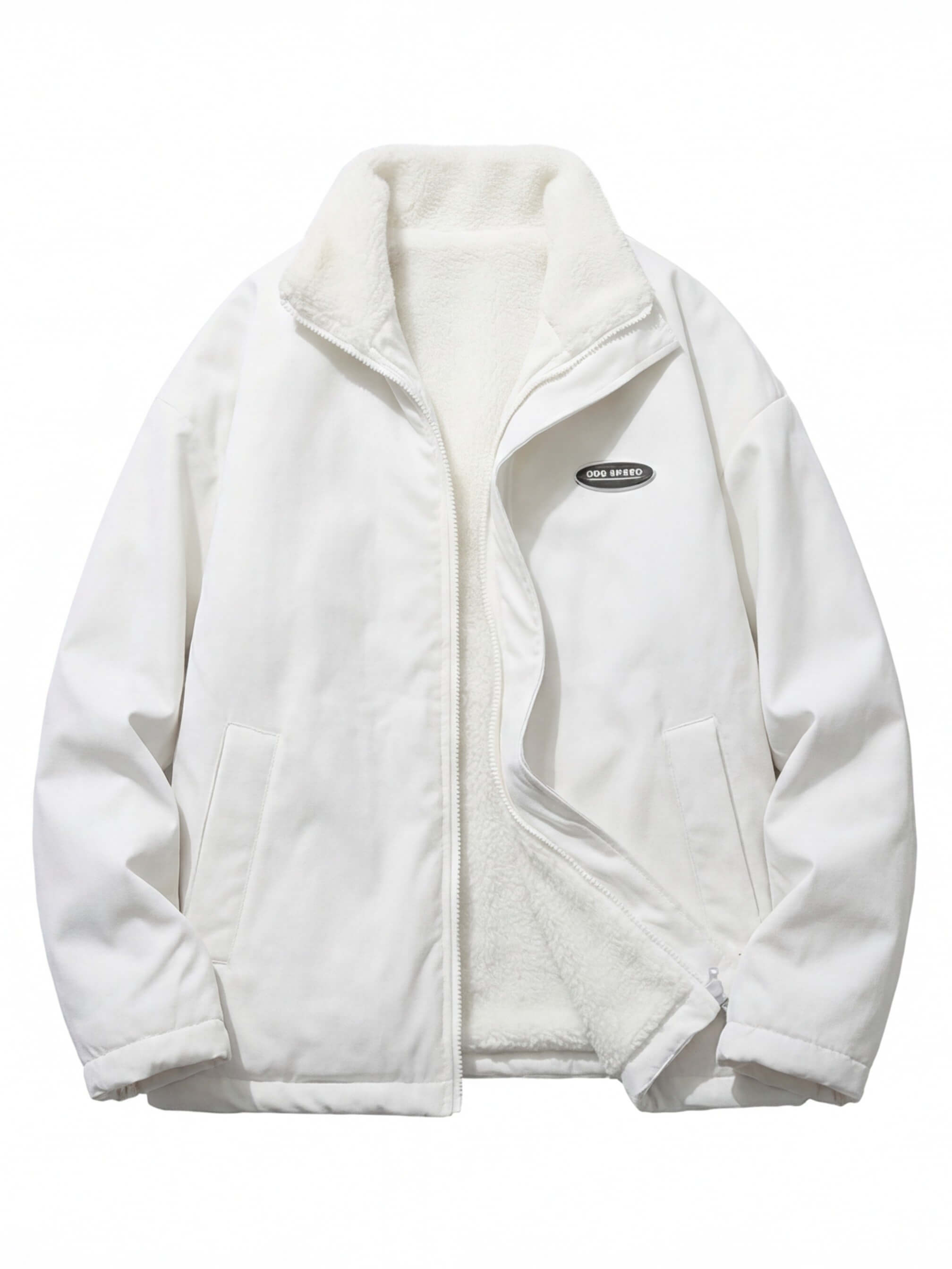 Damen Winterjacke – Wendbare Herzfell Cozy Puffer Jacket