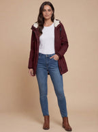Damen Wintermantel – Lang, Warm & Elegant