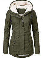 Damen Wintermantel – Lang, Warm & Elegant