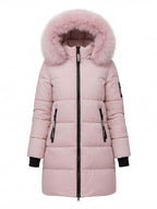 Damen Winterparka – Steppdesign mit Kunstfellkragen