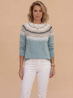 Damen Winterpullover – Vintage-Norweger-Design in zeitloser Eleganz