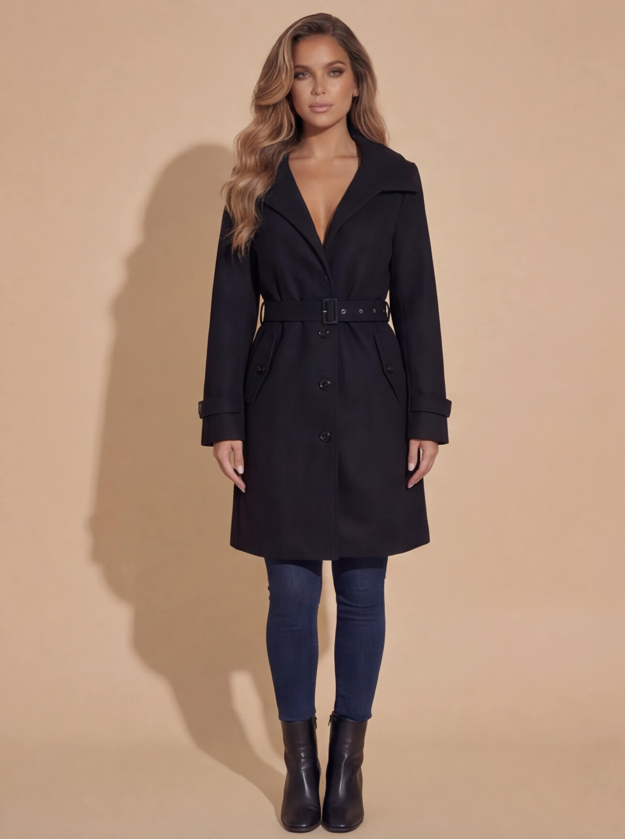 Damenmantel – Elegant, Warm & Figurbetont