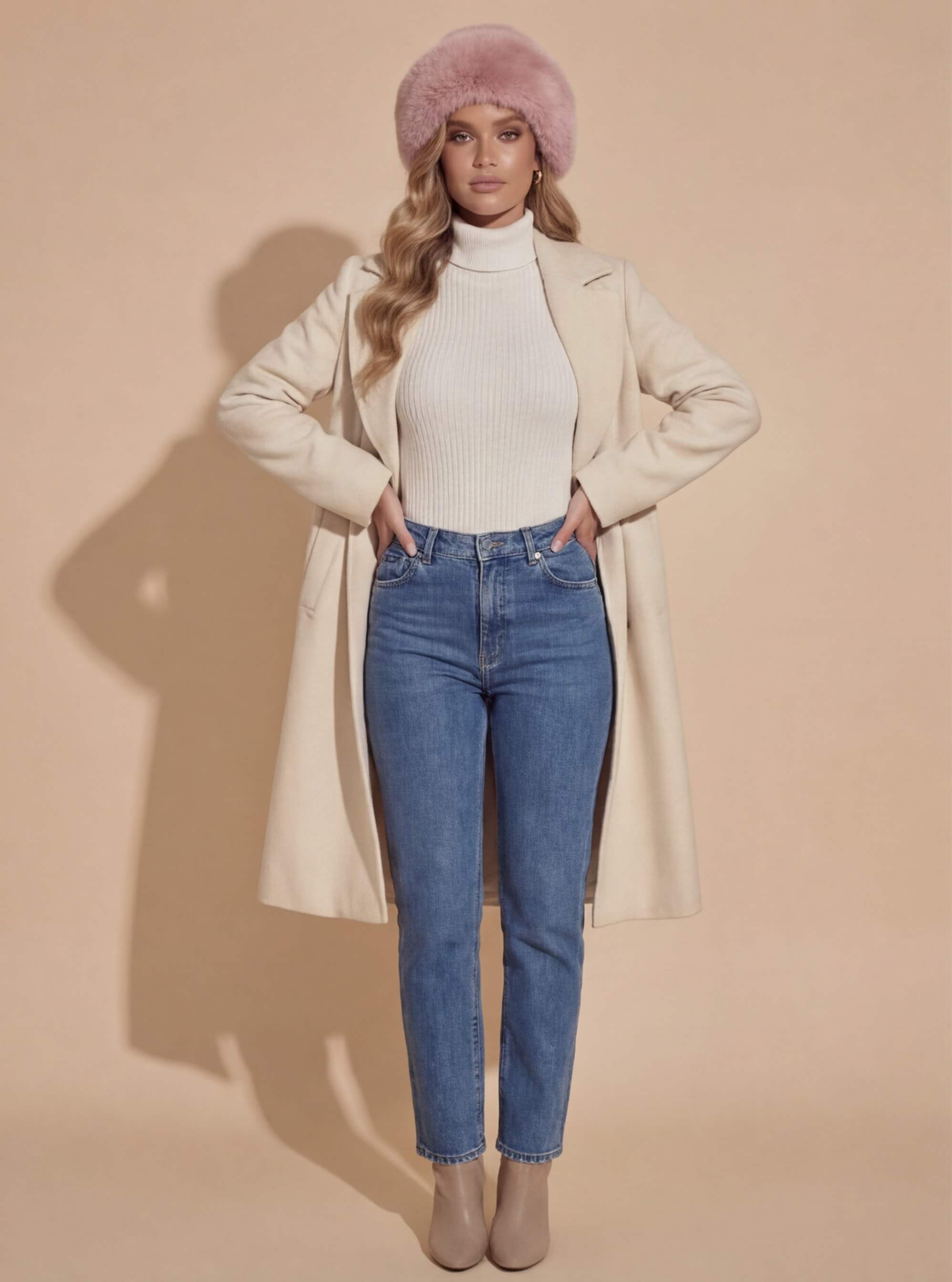 Damen Wintermütze – Warm, Elegant & Aus Kunstfell