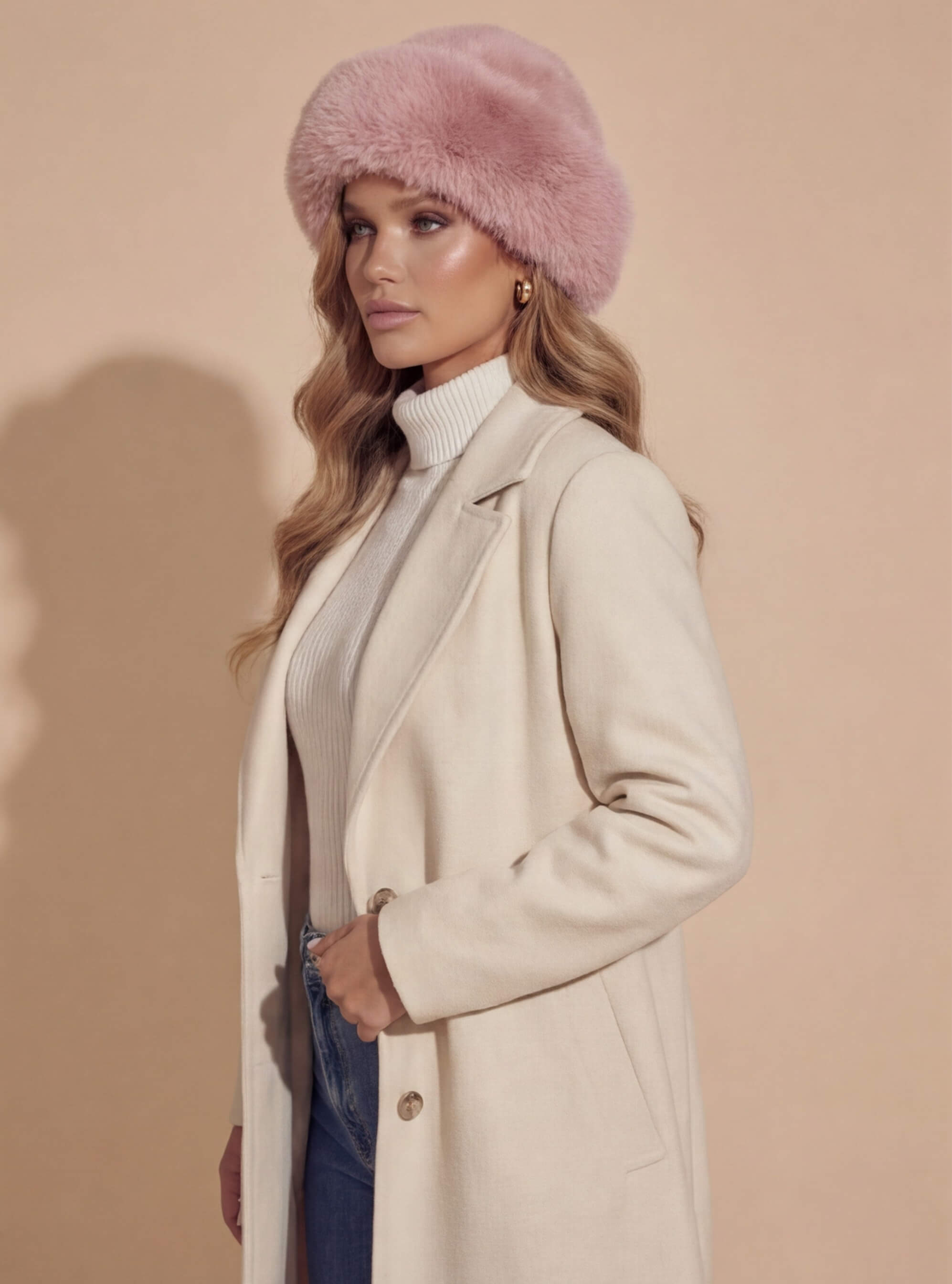 Damen Wintermütze – Warm, Elegant & Aus Kunstfell