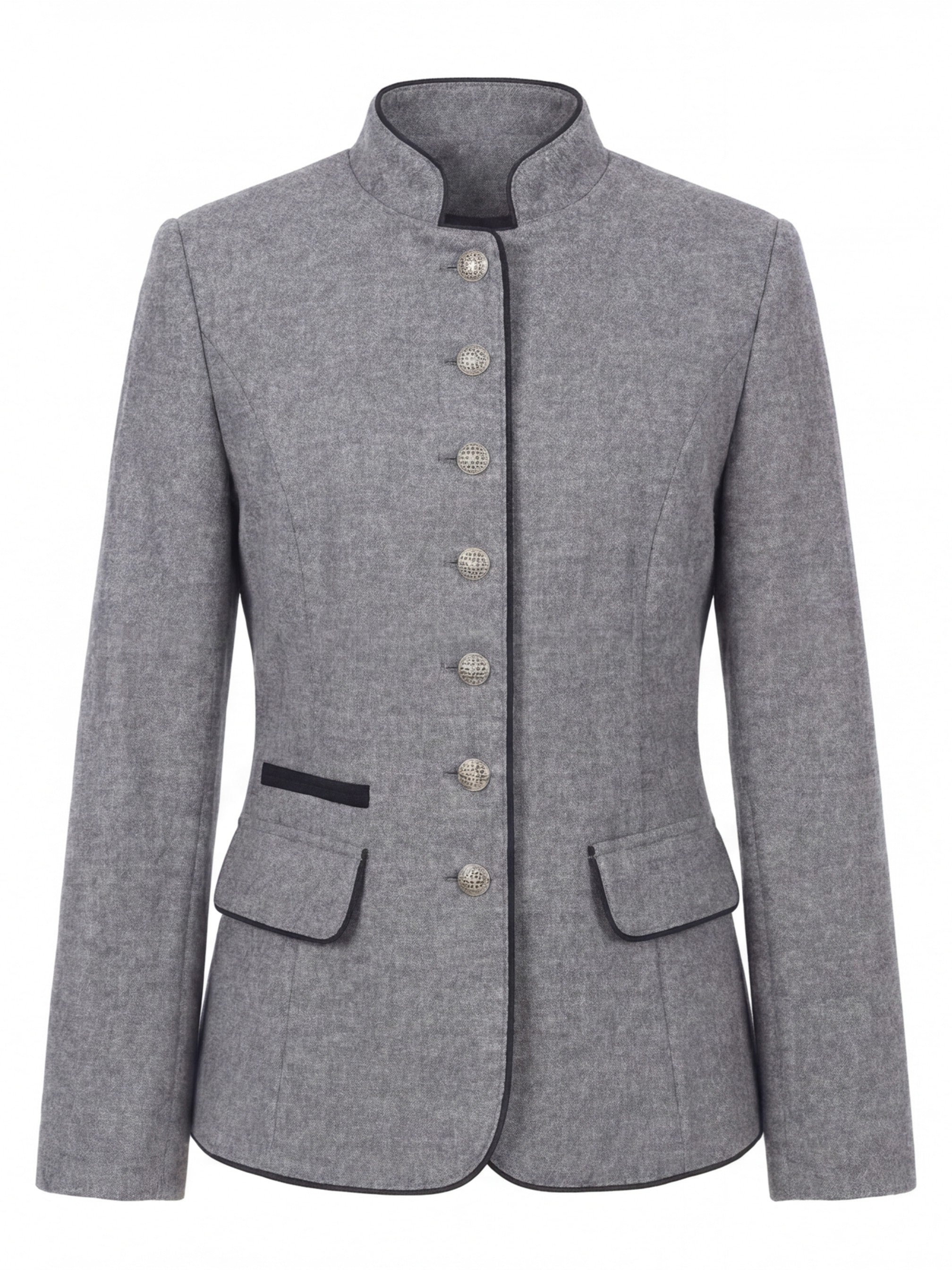 Damen Mehrknopf Jacke - Elegante Farbkombination