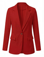 Damen Blazer – Taillierter Eleganz-Blazer mit Stretchkomfort
