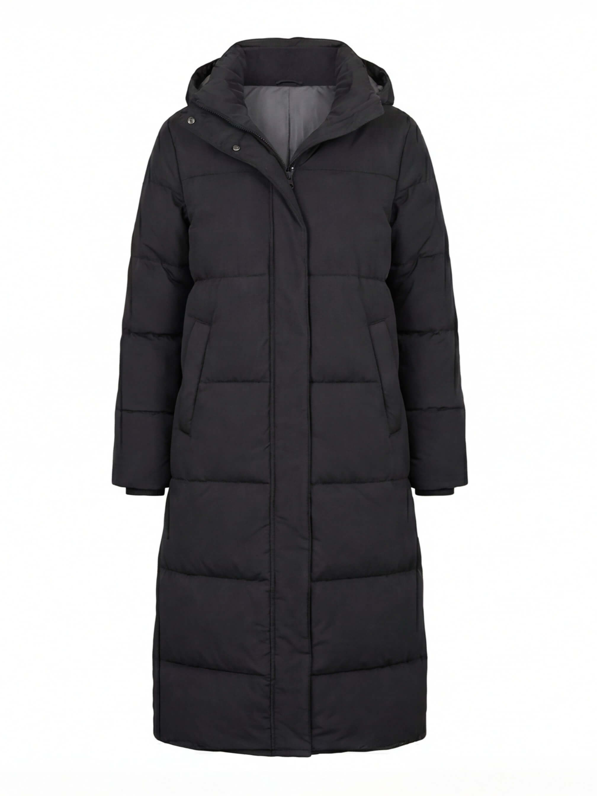 Damen Pufferparka – Wasserdicht, warm & lang
