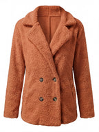 Damen Teddy Wintermantel – Kurz, Warm & Zeitlos