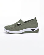 Sneaker da donna per il tempo libero – Knit Slip-On con ritagli