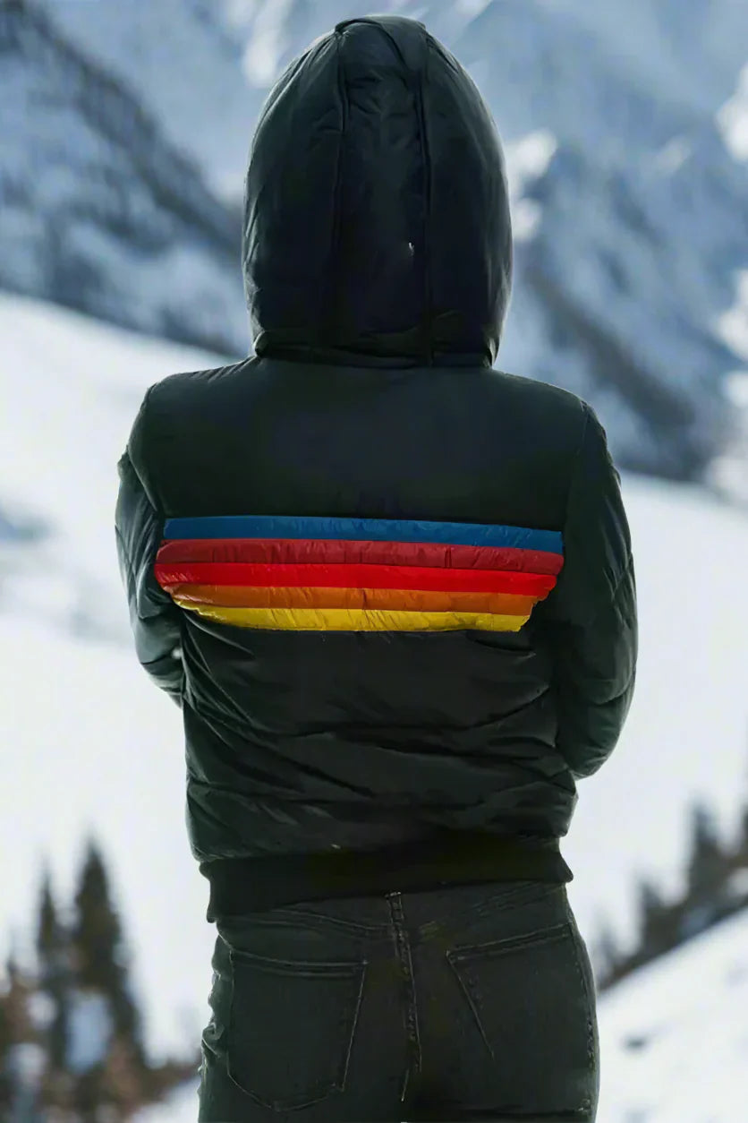 Hesterr | Wintersport Plüschmantel für Frauen