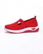 Sneaker da donna per il tempo libero – Knit Slip-On con ritagli