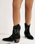 Sage Wildleder Western Boots