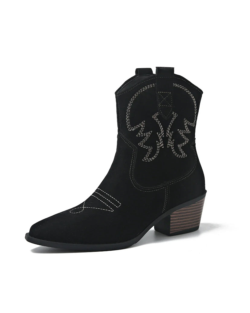 Sage Wildleder Western Boots