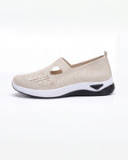 Sneaker da donna per il tempo libero – Knit Slip-On con ritagli