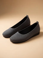 Damen Komfortschuhe mit flexiblem Strickobermaterial